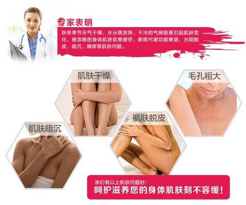 玫瑰精华补水润体乳