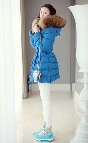 中长款加厚羽绒服